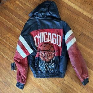 Chicago Ball Pro-King Sportsman Leather Jacket Size XL